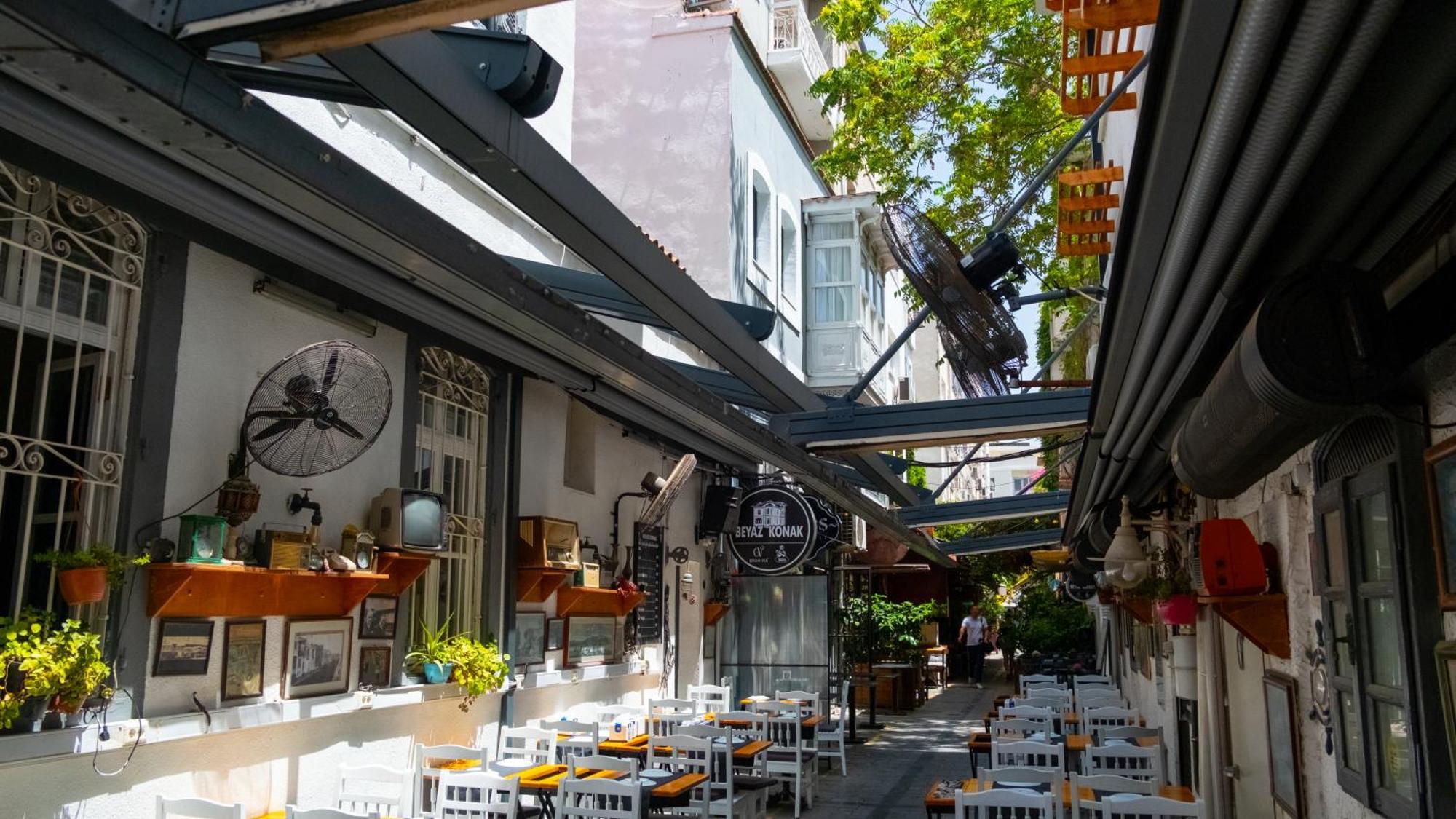 Hotel Gran Via Alsancak Esmirna Exterior foto